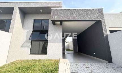 Casa Nova à Venda 3 Quartos com Suíte | Bairro Iguaçu – Araucária PR