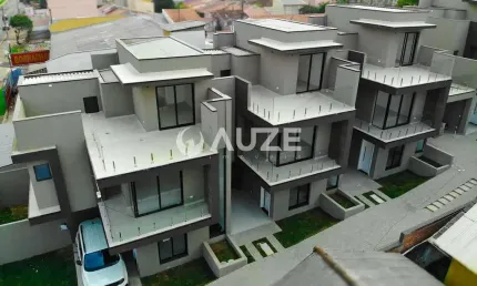 Sobrado novo triplex com terraço no melhor do boqueirão - ao lado do quartel