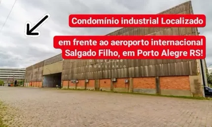 Barracão / galpão / depósito para alugar na avenida severo dullius, 1995, são joão, porto alegre por r$ 22.100