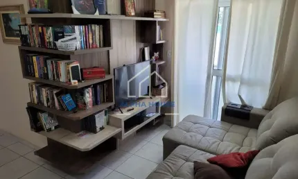 Apartamento à venda, Jardim Gurilândia, Taubaté, com dois dormitórios e uma vaga de garagem.