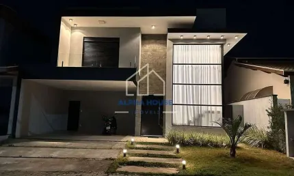 Lindo Sobrado em Condominio à venda no Residencial Ouroville com 03 dormitórios (sendo 02 suítes) e