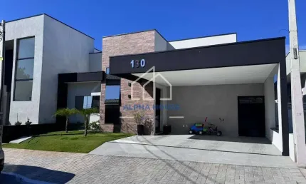 Casa à venda, condomínio parque das araucárias, tremembé, com três suítes.