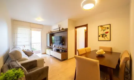 Lindo apartamento 3 quartos com vaga coberta no Jardim Carvalho
