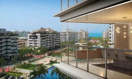 Apartamento para Venda em Rio de Janeiro, BARRA DA TIJUCA, 3 dormitórios, 3 suítes, 4 banheiros, 2 vagas