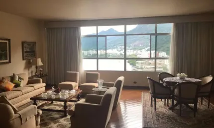 Apartamento para Venda em Rio de Janeiro, LAGOA, 3 dormitórios, 1 suíte, 4 banheiros, 2 vagas