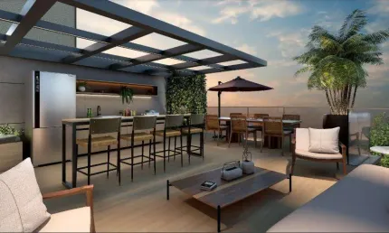 Apartamento Garden para Venda em Rio de Janeiro, TIJUCA, 2 dormitórios, 1 suíte, 2 banheiros