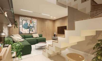 Cobertura Duplex para Venda em Rio de Janeiro, SÃO CONRADO, 3 dormitórios, 3 suítes, 4 banheiros, 2 vagas