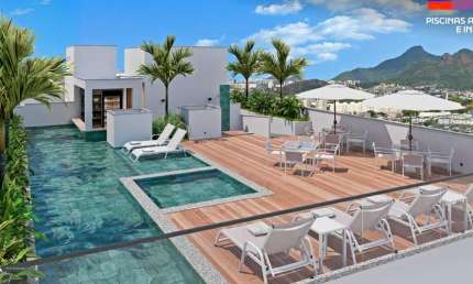 Apartamento Garden para Venda em Rio de Janeiro, TAQUARA, 2 dormitórios, 1 suíte, 2 banheiros, 1 vaga