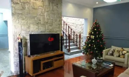 Sobrado à venda 3 quartos, 3 suites, 3 vagas, 258m², santa maria, são caetano do sul - sp