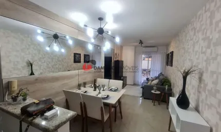 Apartamento Lindo, novo, todo mobiliado e decorado, 2/4, suíte, 2vagas, 80m², elevador. São Caetano