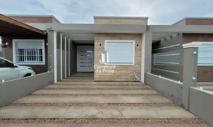 Casa para Venda em Tramandaí, Zona Nova, 2 dormitórios, 1 suíte, 2 banheiros, 1 vaga