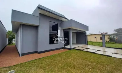 Casa para Venda em Tramandaí, Nova Tramandai, 3 dormitórios, 1 suíte, 2 banheiros, 2 vagas