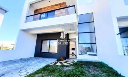 Duplex para Venda em Imbé, Centro, 3 dormitórios, 3 suítes, 4 banheiros, 1 vaga