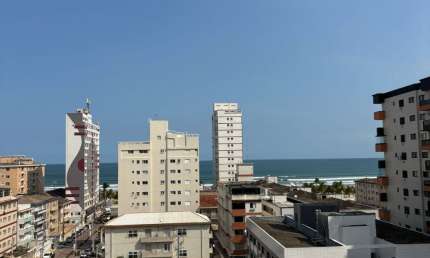 Apartamento 02 dormitórios vista mar canto do forte