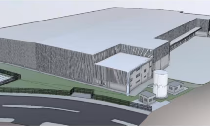 Diadema Galpão AT 34.504 m² AC 20.169m² em obras pé direito alto