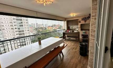Aclimação apto 194m² 3 suítes 3 vagas sacada gourmet campo de tênis