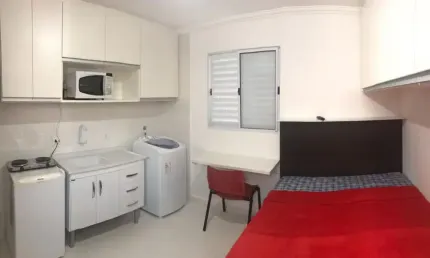 Investidores vendo kitnet mobiliada e alugada no planalto paulista