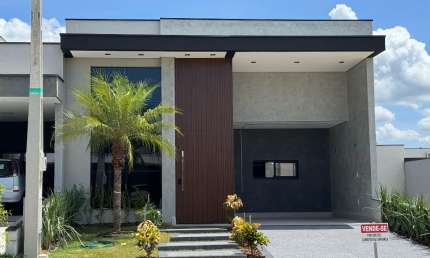 LINDA CASA NOVA COM PLANEJADOS E PISCINA NO CONDOMINO GRAN RESERVE EM INDAIATUBA SP