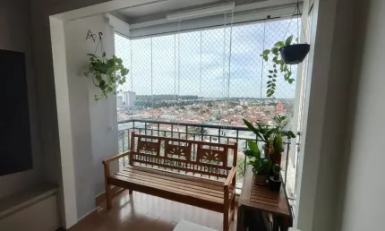 Apartamento andar alto, sol da manhã, 2 dorm. 1 suíte, 2 vagas. Fácil acesso a Rodovia, ao lado do centro da cidade