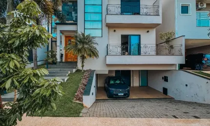 MARAVILHOSO SOBRADO COM 3 SUITES E COMPLETO PRA VENDA E LOCAÇÃO NO CONDOMINIO AMSTALDEN  INDAIATUBA
