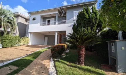 SOBRADO COM 4 SUITES E PISCINA NO CONDOMINIO RESIDENCIAL VILLA SUIÇA EM INDAIATUBA SP