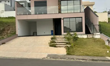Sobrado com 4 suites e planejados no condominio terra magna em indaiatuba sp