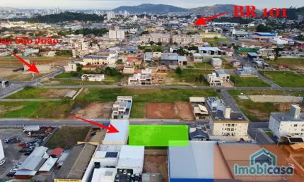 3    ( TRÊS )    Terrenos  em São João (Margem Esquerda), Tubarão/SC