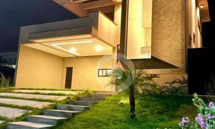Sobrado com 3 dormitórios à venda, 180 m² por r$ 1.150.000,00 - condomínio santa mônica - caçapava/sp