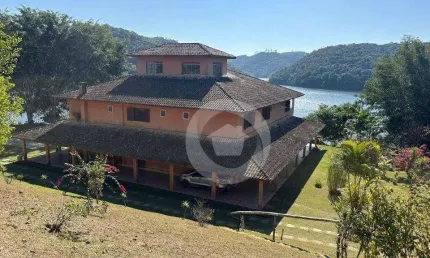 Chácara com 7 dormitórios à venda, 24000 m² por R$ 2.200.000 - Cedro - Paraibuna/SP