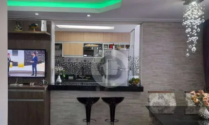 Apartamento com 2 dormitórios à venda, 48 m² por R$ 250.000 - Vila Tesouro - São José dos Campos/SP