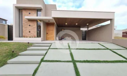 Casa com 3 dormitórios à venda, 158 m² por r$ 1.080.000,00 - condomínio terras do vale - caçapava/sp