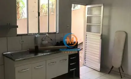 Casa com 1 dormitório para alugar, 50 m² por r$ 800,00/mês - parque cruzeiro do sul - são paulo/sp