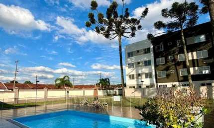 Apartamento com 2 quartos à venda na Rua Maria Joaquina Vaz, 721, Itaqui, Campo Largo, 40 m2 por R$ 169.000