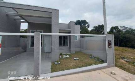 Casa com 3 quartos à venda na Rua Gerivá, 60, Eucaliptos, Fazenda Rio Grande, 77 m2 por R$ 370.000