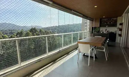 Apartamento para venda tem 224 metros quadrados com 3 quartos em tamboré - santana de parnaíba - sp