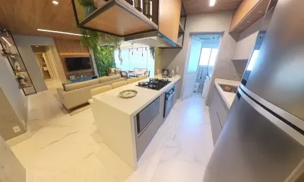 ONE GRAMERCY ALPHAVILLE 98M2 3 DIRMS 2 VAGAS PORTEIRA FECHADA