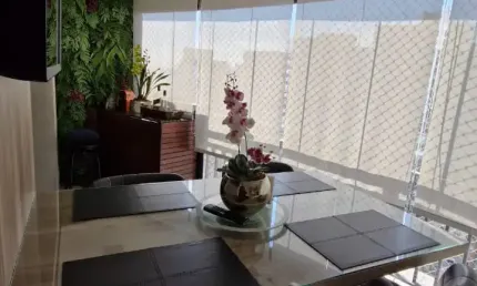 Lindo apto 97m2 3 dorms sendo 2 suites 3 vagas + depósito porteira fechada