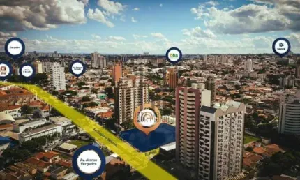 Apartamento de 101,77 m² com 3 suítes, 2 vagas no coração de Sorocaba
