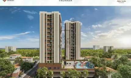 Apartamento de 75,13 ou 75,90 com 3 dormit. 2 vagas na vila hortência