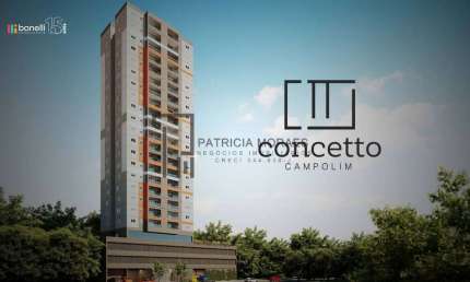 Moderno e feito para você: Apartamentos de 144,29, 2 dormit. Campolim