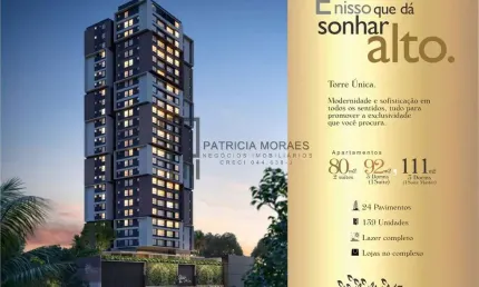 Apartamento 111 m², 3 dormit. 1 suíte no Mangal, Villa Cairu Home e Resort