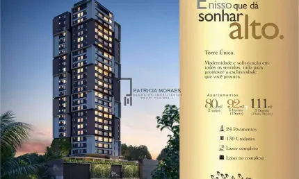 Villa Cairu Home e Resort: Apartamento 80 m², 2 suítes no Mangal, Sorocaba