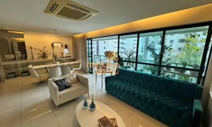 Vendo lindo apartamento com 4 Quartos, 196 mts no Parnamirim