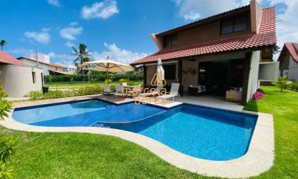 Excelente bangalô no condomínio Oka Beach Residence em Porto de Galinhas com 150 m2