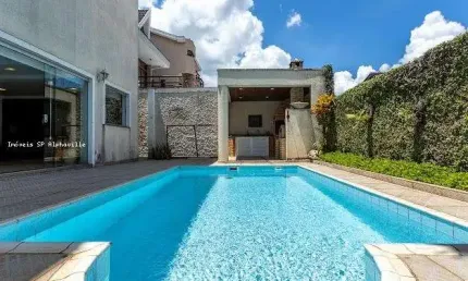 Casa em condomínio para venda em santana de parnaíba, alphaville, 4 dormitórios, 2 suítes, 5 banheiros, 4 vagas