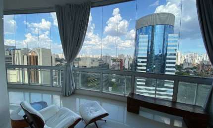 Apartamento com 2 dormitórios à venda, 108 m² por R$ 1.850.000,00 - Cidade Monções - São Paulo/SP