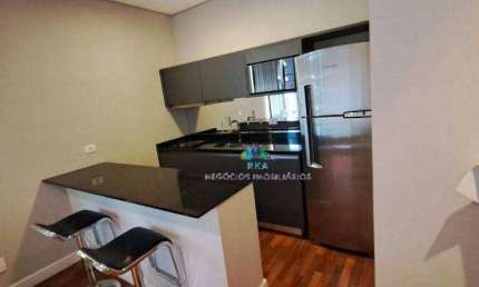 Apartamento com 1 dormitório para alugar, 62 m² por R$ 14.150,00/mês - Vila Olímpia - São Paulo/SP