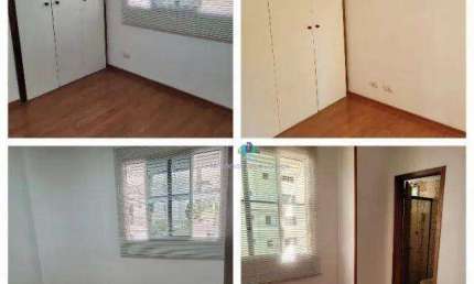Apartamento com 3 dormitórios para alugar, 117 m² por R$ 6.025,00/mês - Moema - São Paulo/SP