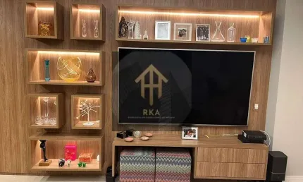 Apartamento com 1 dormitório para alugar, 84 m² por R$ 11.899/mês - Brooklin - São Paulo/SP