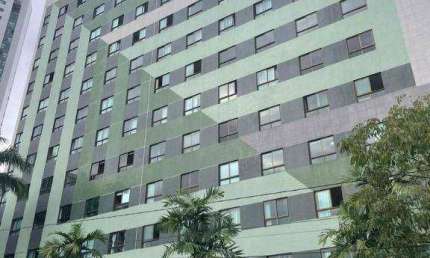 Flat com 1 dormitório para alugar, 55 m² por R$ 2.500,00/mês - Graças - Recife/PE